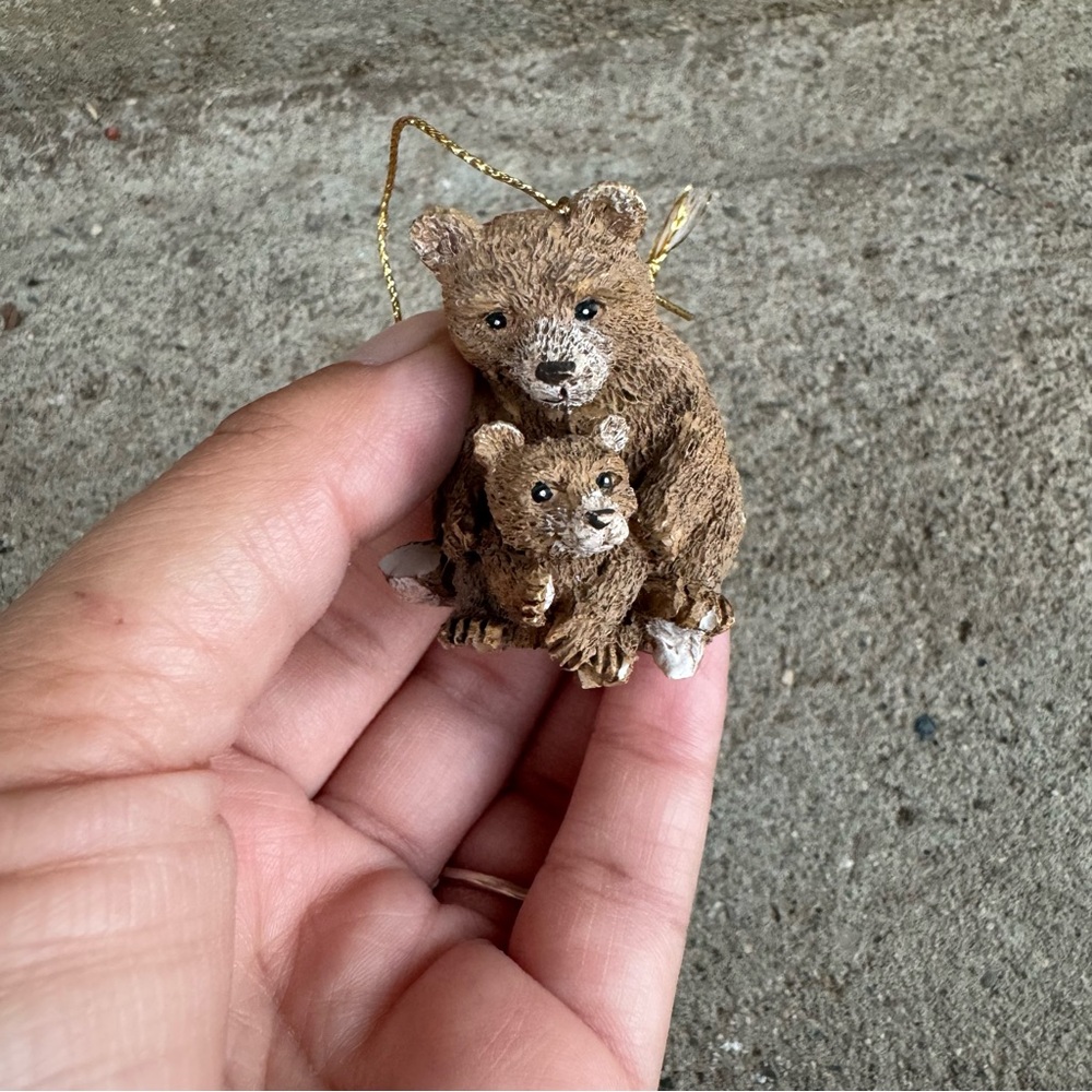 Brown Bear Figurine‎ for Small Pets
